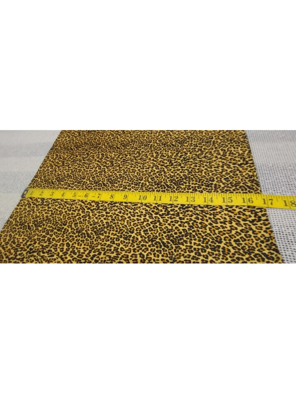 Vintage 1950s Cheetah Animal Print Silk Scarf UNISEX 17